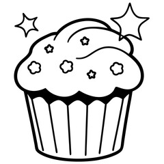 Enchanted Muffin Vector Art