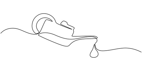 Car Engine Oil, Car Service line icon continuous one line drawing, Continuous line of oil jerry cans.one line drawing of packaging jerry, Gallon continuous one line drawing vector illustration, Oil