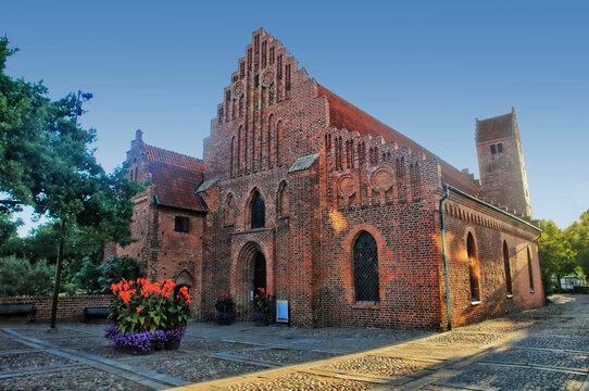 Greyfriars Abbey in Ystad  town and the seat of Ystad Municipality, in Scania County, Sweden.