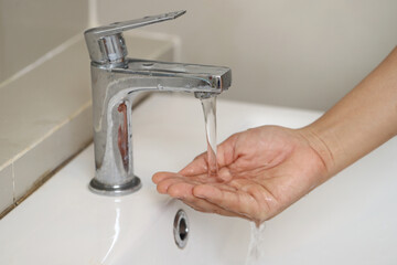 Wash your hands frequently to prevent germs