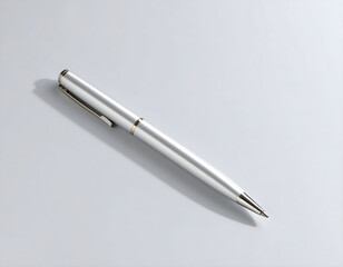 mockup of a sleek pen displayed on a clean