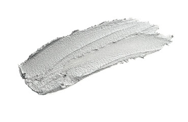 Sample of beautiful cream eyeshadow isolated on white