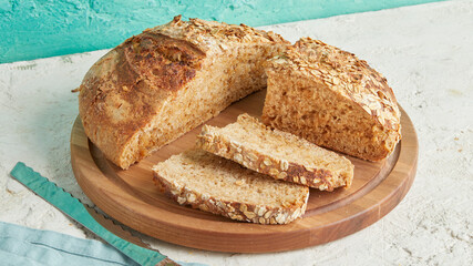 Dinkel Porridge Brot