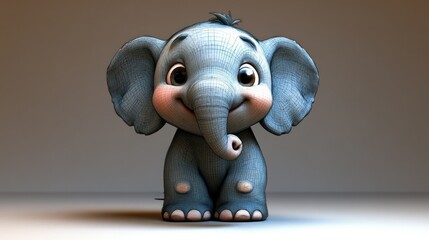 Cute cartoon elephant (2)