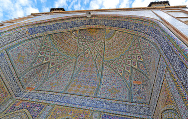 Vekil Mosque, located in Shiraz, Iran, was built in the 18th century.