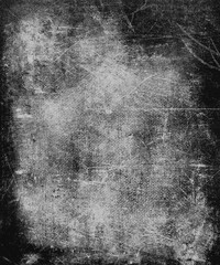 Grunge scratched background, distressed scary texture, copy space