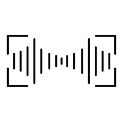 Audio Waves Icons