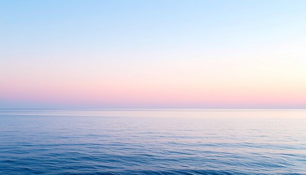 Tranquil Ocean View with Soft Light