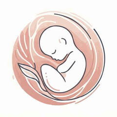 digital art of a baby protected in the womb 16