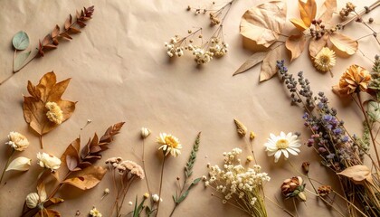 Autumn Botanical Composition