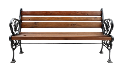 Wooden Bench: The elegant wooden bench is a symbol of outdoor tranquility, ready to offer a moment of repose amid the bustling urban scenery or quiet park. With its detailed design.