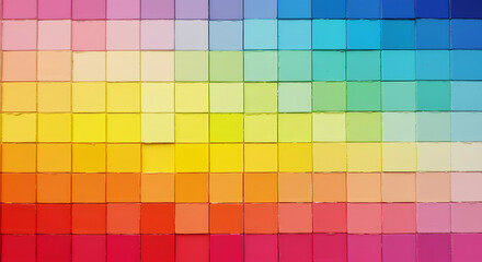 Vibrant Color Blocks Arrangement