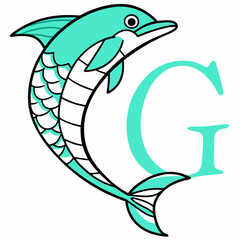 turquoise-symbol-letter-g