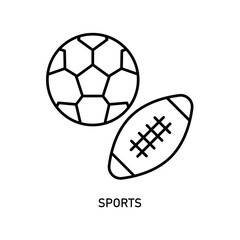 Obraz premium Icon a sports, isolated against a clean background.