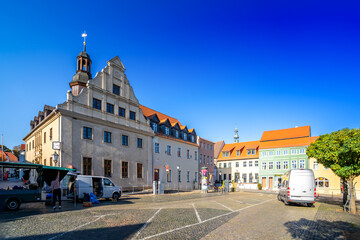 Markt, Bad Belzig, Deutschland 
