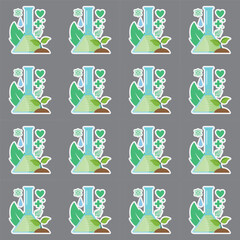 Alternative Medicine icons pattern illustration
