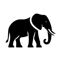 Fototapeta premium Elephant silhouette