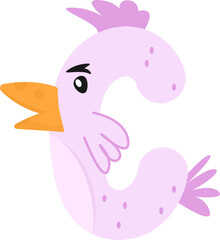 Whimsical Chicken and Rooster Alphabet & Numbers