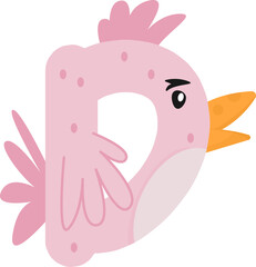 Whimsical Chicken and Rooster Alphabet & Numbers