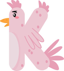 Whimsical Chicken and Rooster Alphabet & Numbers