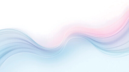 Fototapeta premium Soft Pastel Gradient Waves Wallpaper in Ultra HD