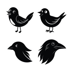 bird silhouette bundle 