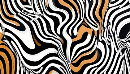 environmental protection with organic shapes in earthy color tones, abstract painting