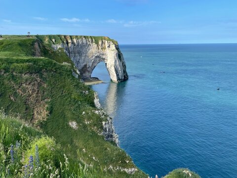 The Cliffs of Etretat 