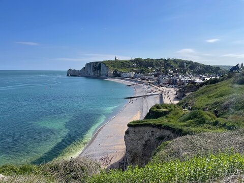 The Cliffs of Etretat 