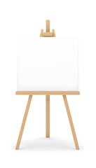 Realistic Artist Canvas Setup