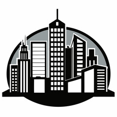 Obraz premium city skyline vector