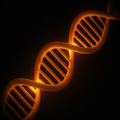 3d render of dna