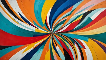 abstract background with colorful stripes