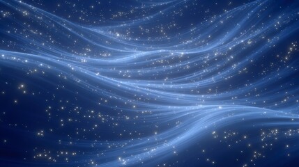 Ethereal Cosmic Background  Sparkling Light Rays   Galaxy Design