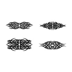 Creative Tribal Artwork for Tattoos