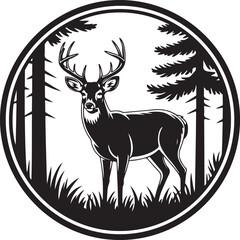 Mountain Deer Silhouette Vector – Majestic Wildlife Design

Deer in Mountains SVG – Nature & Hunting Theme Art

Wild Stag Vector – Forest Animal Silhouette Design

Rustic Mountain Deer Clipart – Outdo