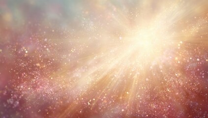 Naklejka premium Abstract, radiant, soft light burst