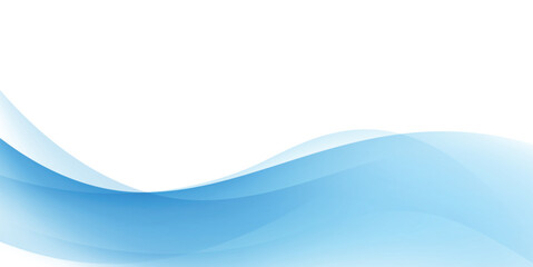 Abstract blue background. wave modern