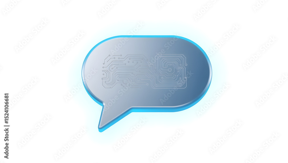 Poster modern encrypted message 3d icon secure communication concept