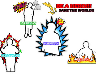 Hero icon include with power.