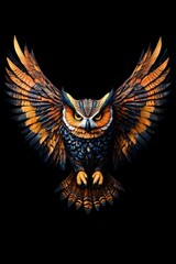 Obraz premium Artistic Owl