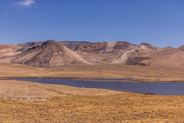Lake near Mismi volcano, Peru