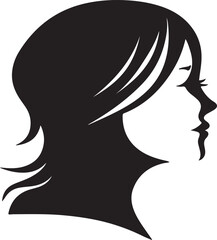 Woman Head Silhouette