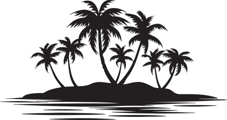 Plam Tree Silhouette