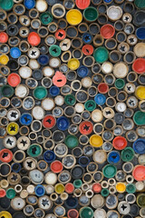 colorful bamboo art texture