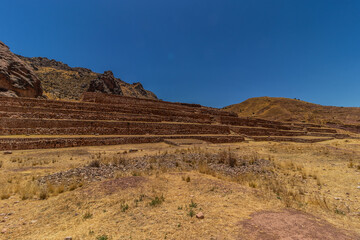 Terraces of Pukara Archaeological Complex, Peru