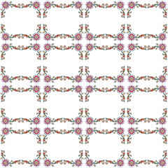 vector decorative ornament. vintage floral frame.