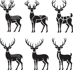 Mountain Deer Vector Clipart – Rustic Wildlife SVG Bundle

Majestic Deer Vector Design – Forest and Mountain Silhouette

Wild Mountain Deer SVG – Cricut Cut Files for Outdoors

Rustic Deer Vector Art 