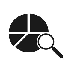 vector magnifying glass icon