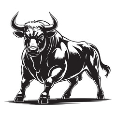 Fototapeta premium Premium Cow Silhouette Vector Set – Elegant Black Cattle Illustrations in Varied Poses . Thank You 